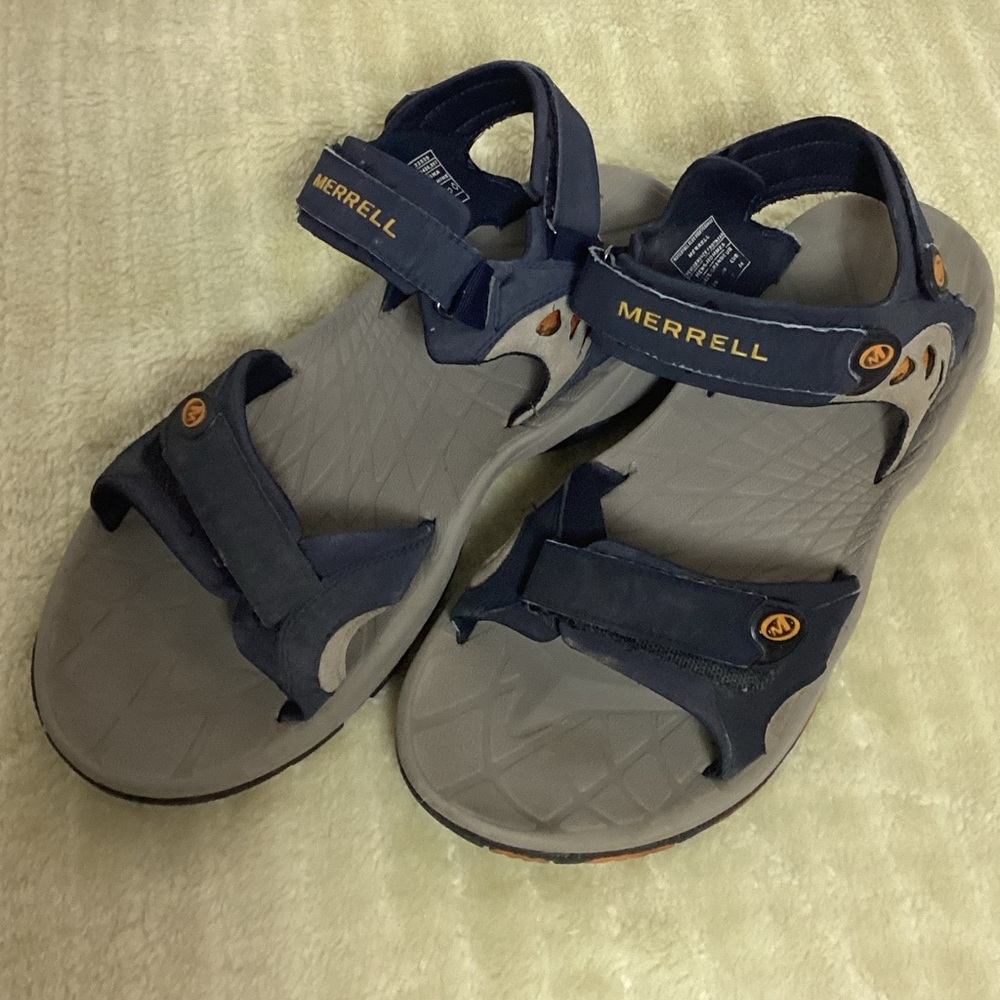 MERELL WATERFALL BLUE NIGHT/ORANGE MEN’S PERFORMANCE FOOWEAR